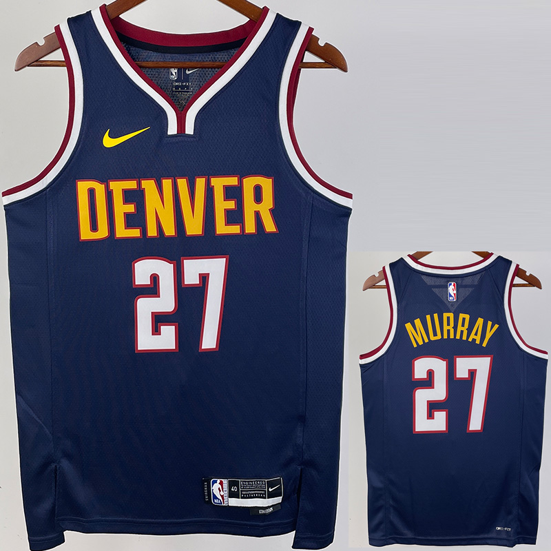 22-23 Nuggets MURRAY #27 Royal Blue Top Quality...