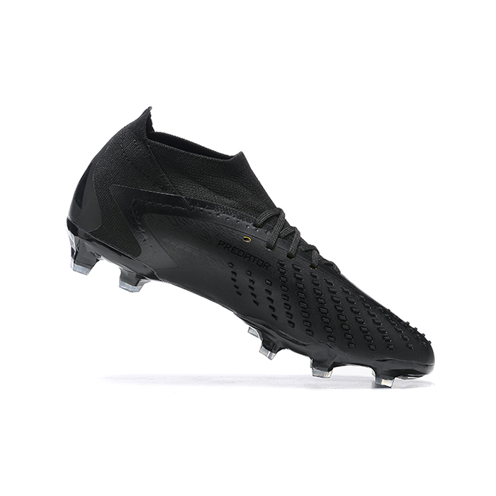 PREDATOR ACCURACY+ FG BOOTS Soccer Shoes-All Black-9726122