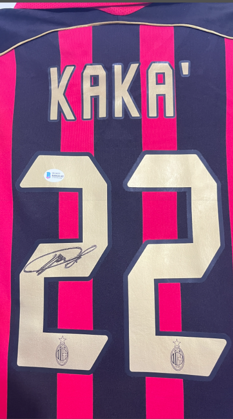 2006-2007 ACM Home Retro Soccer Jersey(亲笔签名 号码)