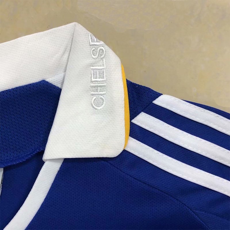 2007-2008 CHE Home Retro Soccer Jersey (带决赛字)