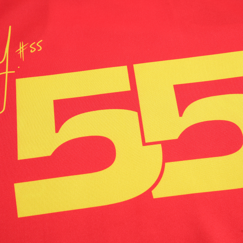 2023 Ferrari #55 Red Racing Suit (圆领)