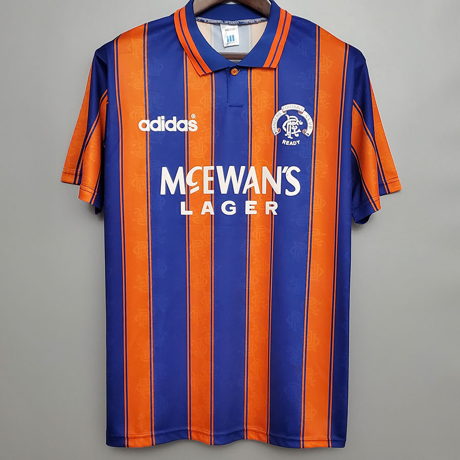 1993-1994 Rangers Away Retro Soccer Jersey