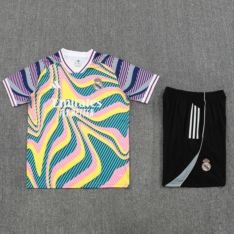 25-26 RMA Yellow green Training Short Suit