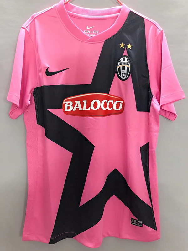 2011-2012 JUV Pink Retro Soccer Jersey