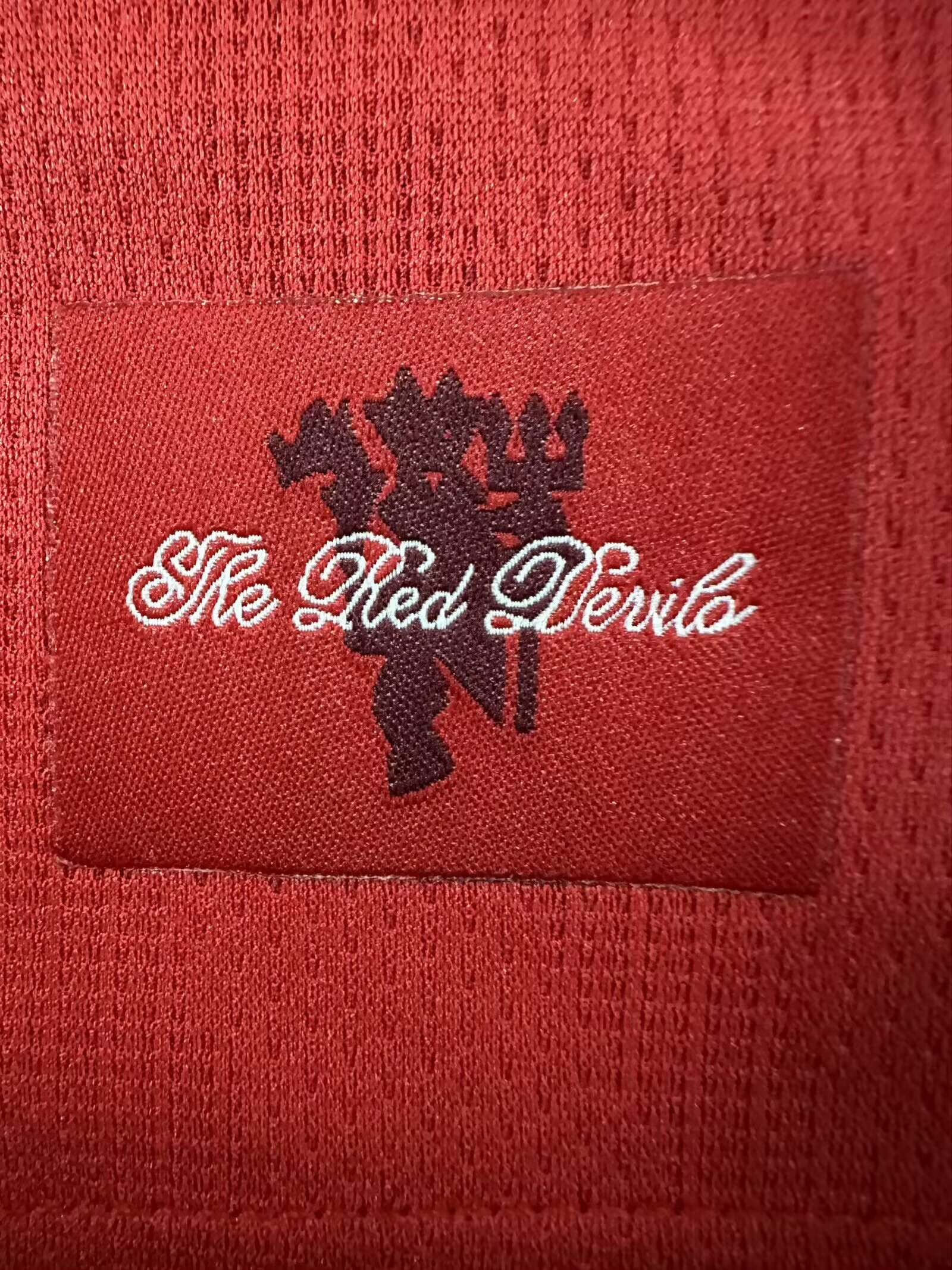 07-08 Man Utd Home Long sleeve Retro Kids Soccer Jersey