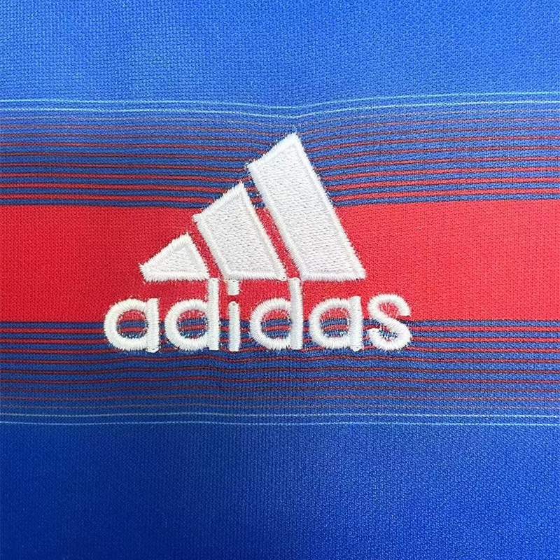 2004 France Home Retro Soccer Jersey