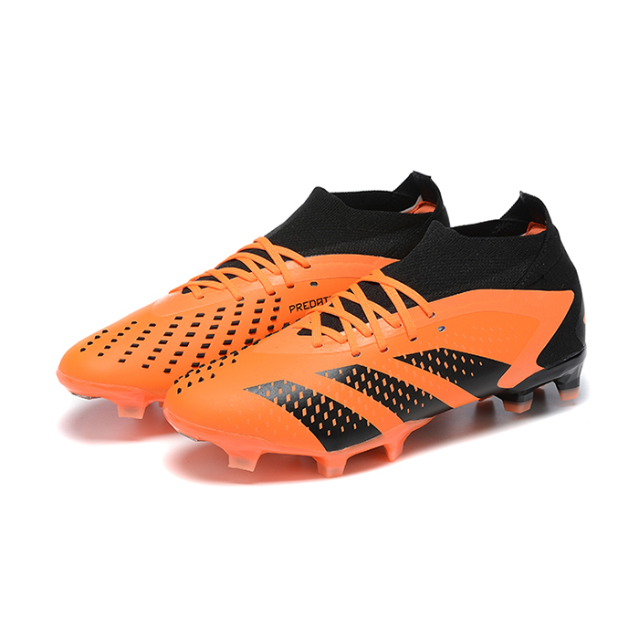 PREDATOR ACCURACY+ FG BOOTS Soccer Shoes-Orange/Black-9581461