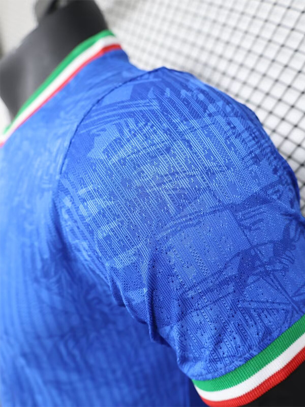 24-25 Italy Blue Special Edition Player Version Soccer Jersey