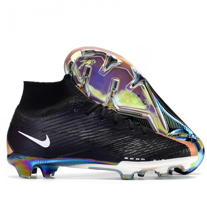 Air Zoom Mercurial Vapor XV SE Soccer Shoes-Black/Gold-4238835