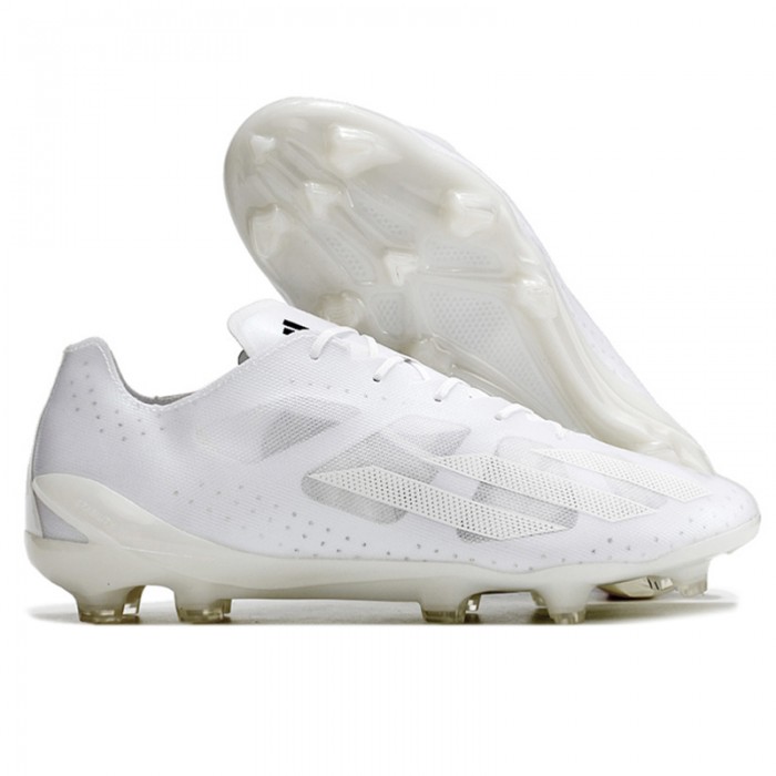 X Crazyfast+ FG Soccer Shoes-All White-3615902