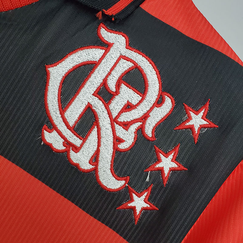 1999 Flamengo Home Retro Soccer Jersey