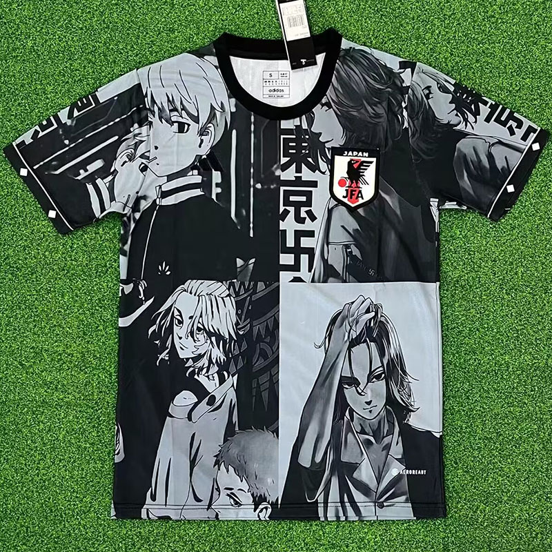 2024 Japan Black Grey Special Edition Fans Socc...