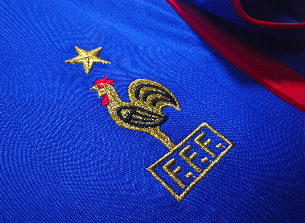 2006 France Home Retro Soccer Jersey