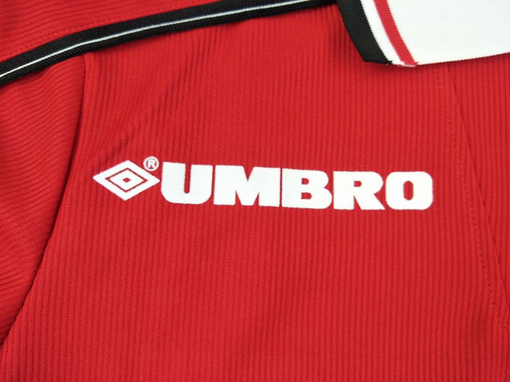 1998-1999 Man Utd Home Retro Soccer Jersey Shirt