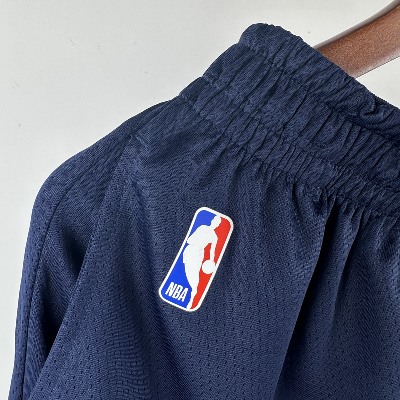 22-23 TIMBERWOLVES Dark blue Away Top Quality NBA Pants