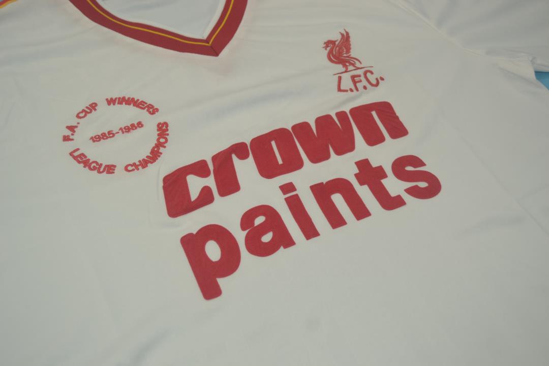 1985-1986 LIV Away Retro Soccer Jersey