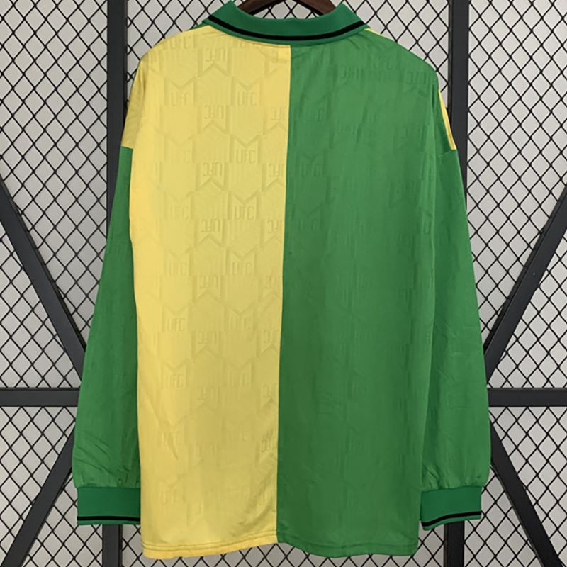 1992 Man Utd Away Long Sleeve Retro Soccer Jers...