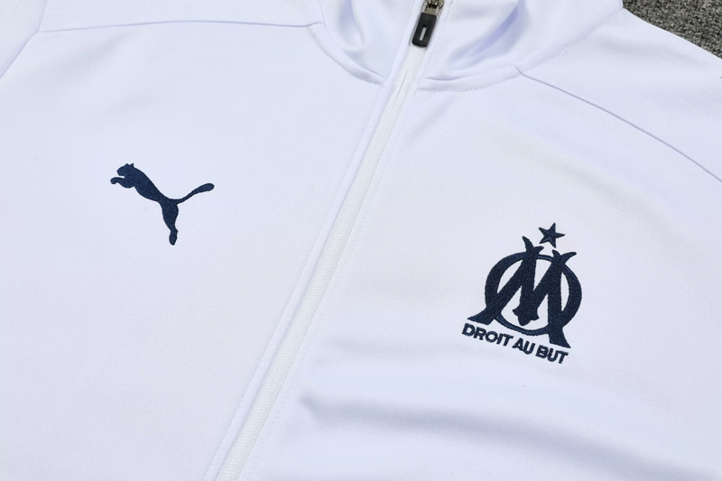 24-25 Marseille White Jacket Tracksuit
