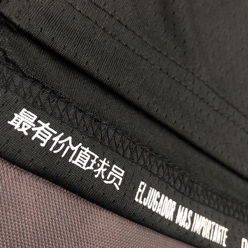 LAKERS Glory version JAMES #6 Black Top Quality...