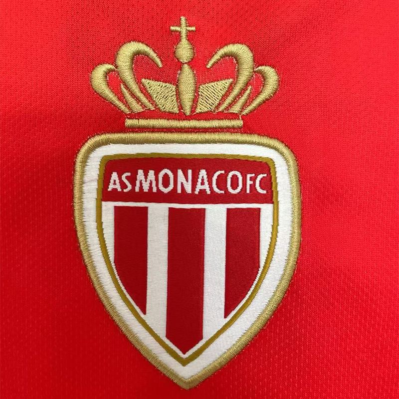 2014-2015 Monaco Home Retro Soccer Jersey