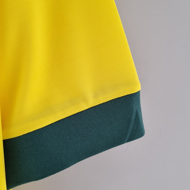1970 Brazil Home Retro Soccer Jersey