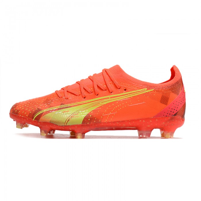 2022 World Cup Ultra Ultimate FG Soccer Shoes-Orange/Gold-2360496