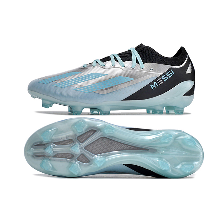 X 23 .1 FG Soccer Shoes-Silver/Black-4745858