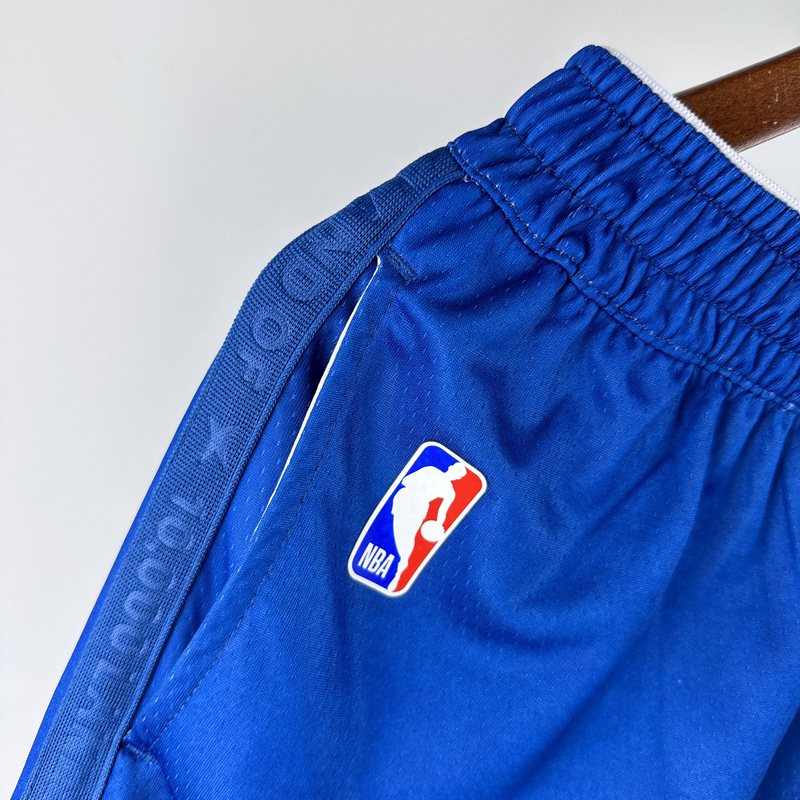 23-24  TIMBERWOLVES Blue City Edition Top Quality NBA Pants