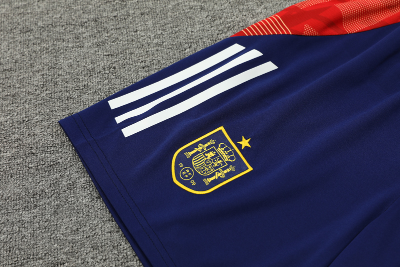 24-25 Spain Red Tank top and shorts suit