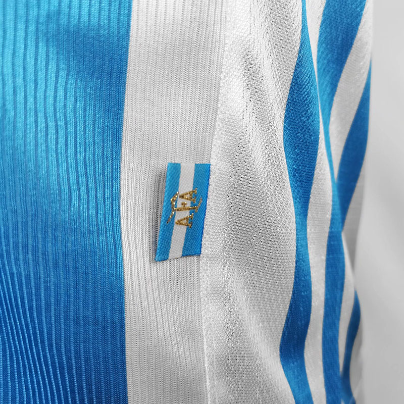 1998 Argentina Home Retro Soccer Jersey