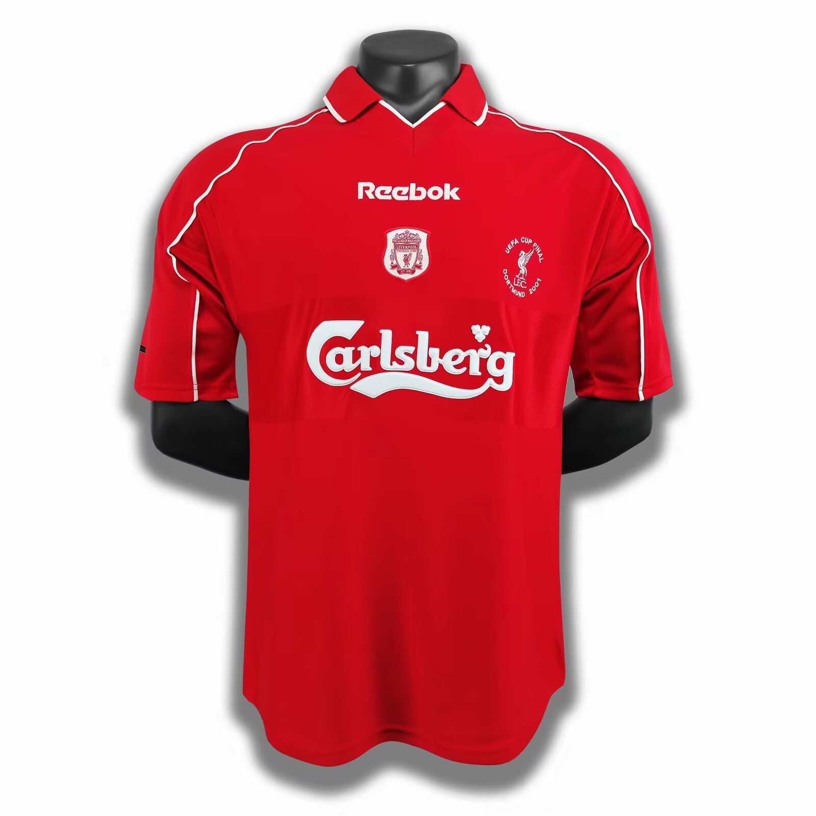 2000-2001 LIV Home Retro Soccer Jersey