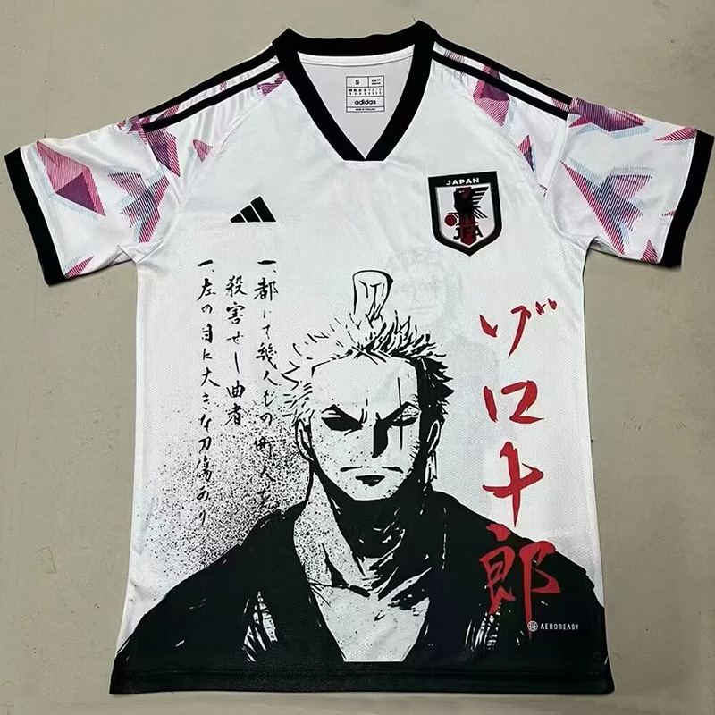 2024 Japan White Special Edition Fans Soccer Je...