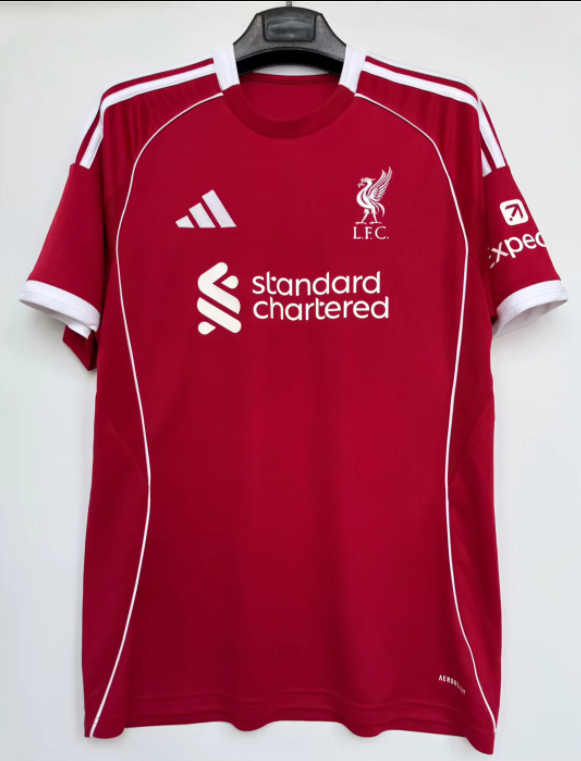 25-26 LIV home 1:1 Fans Soccer Jersey