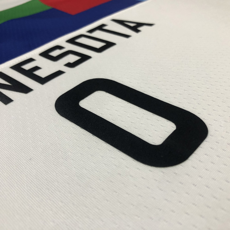 22-23 TIMBERWOLVES RUSSELL #0 White City Editio...