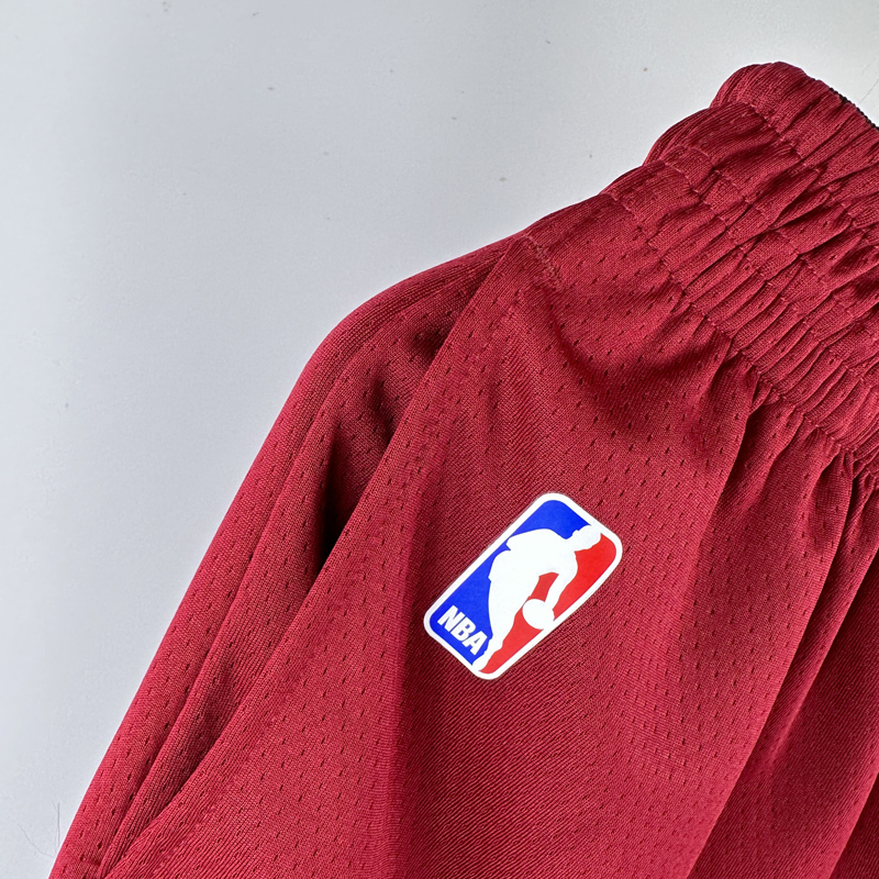 23-24 Cleveland Cavaliers Red Away Top Quality NBA Pants