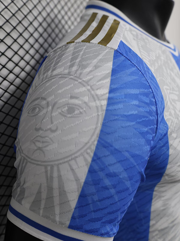 24-25 Argentina Blue White Special Edition Player Version Soccer Jersey