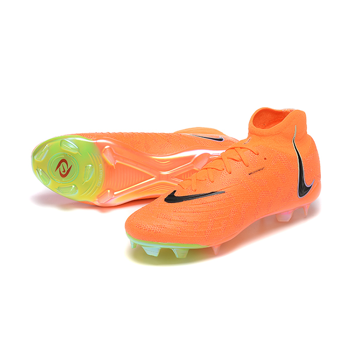 PHANTOM LUNA ELITE FG High Soccer Shoes-Orange/Black-7274815