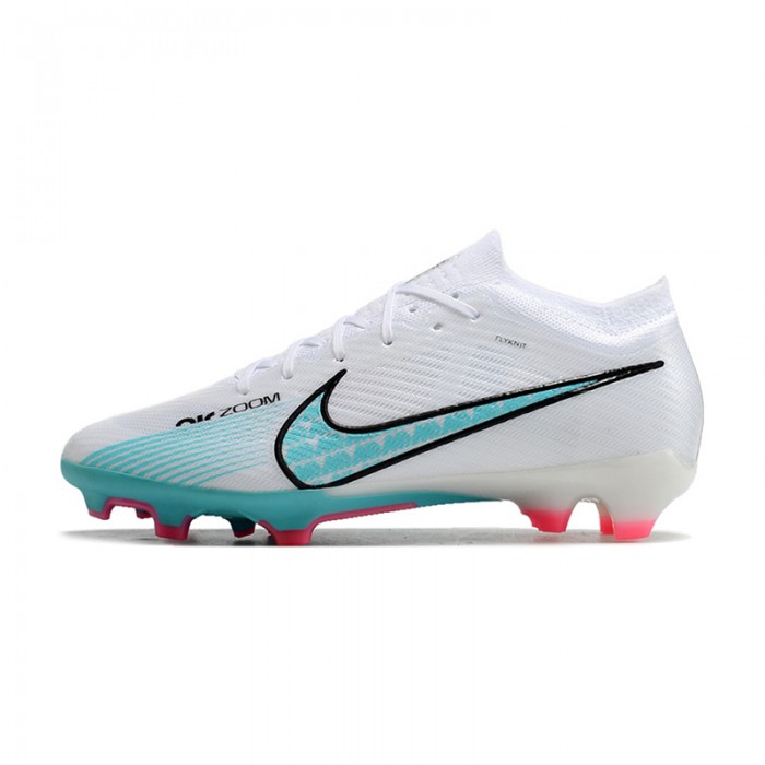 Air Zoom Mercurial Vapor XV Elite FG Soccer Shoes-White/Blue-5136576