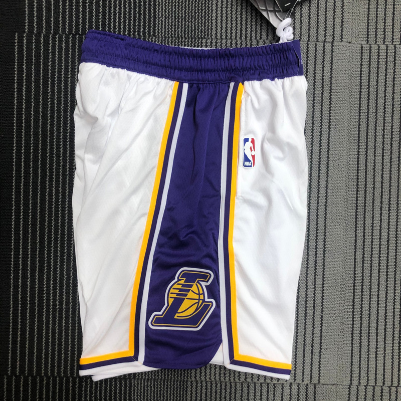 LAKERS White Edition Top Quality NBA Pants