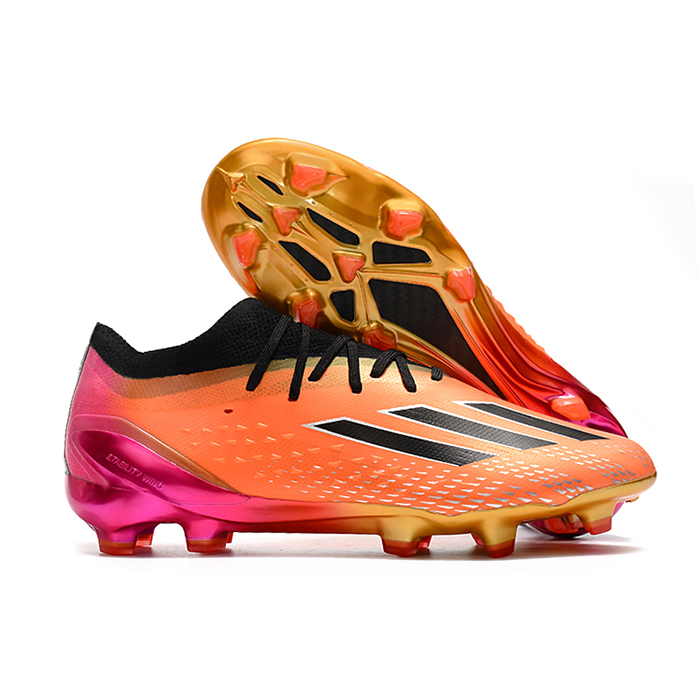 X Speedportal .1 2022 World Cup Boots FG Soccer Shoes-Orange/Black-1489391