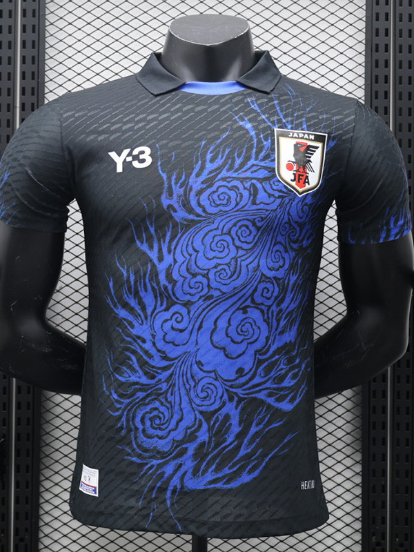 24-25 Japan #祥云黑Y3 Black Special Edition Player Version Soccer Jersey