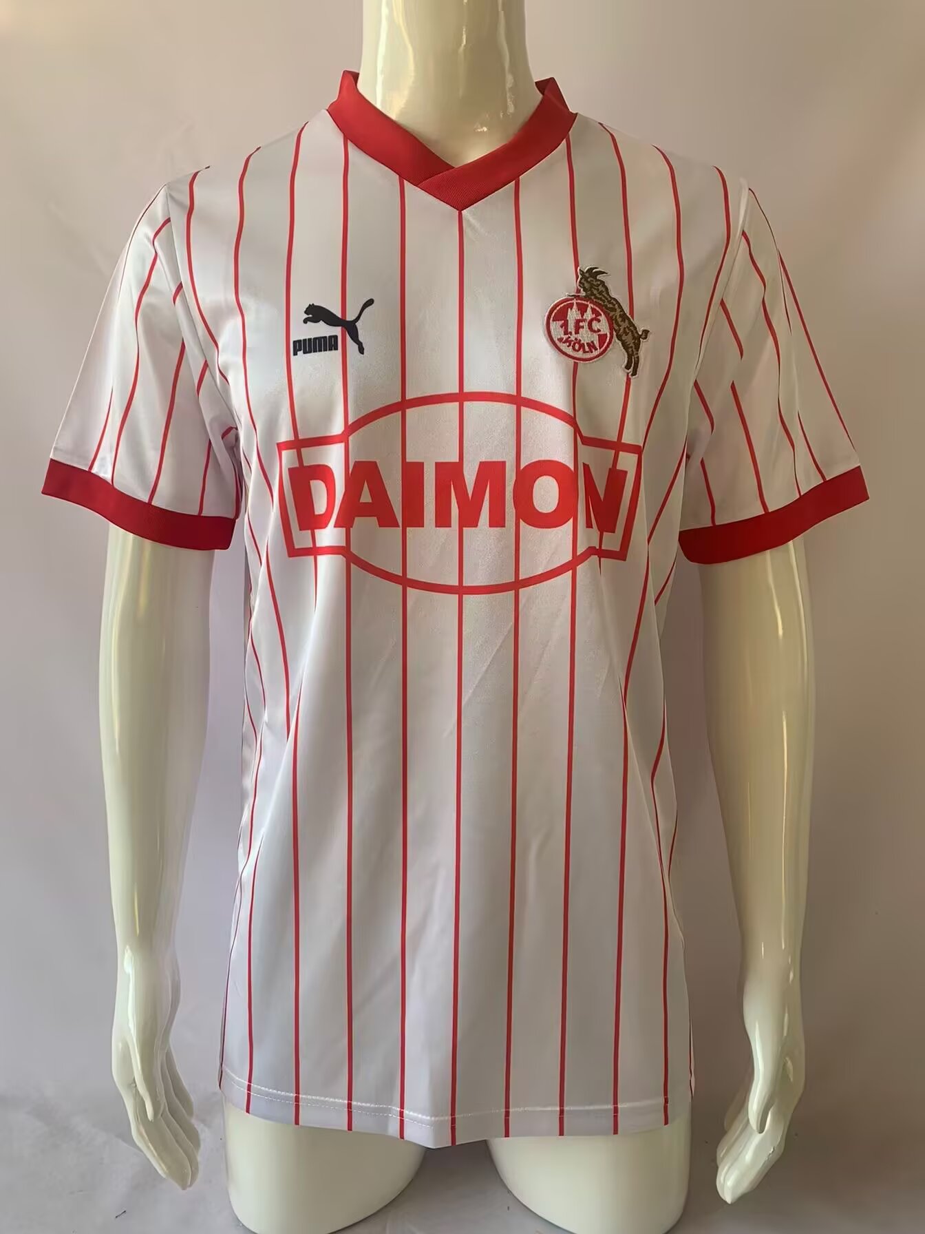 1985-1986 Koln Home Fans Soccer Jersey