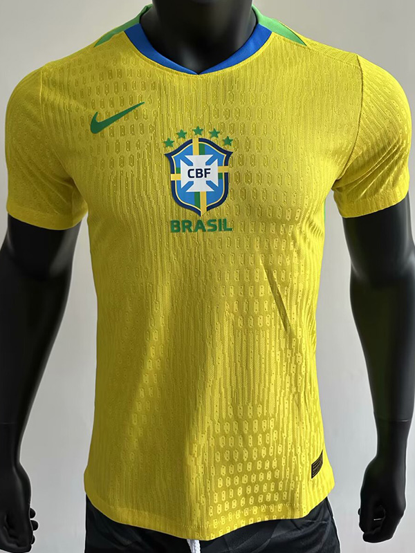 25-26 Brazil Yellow Special Edition Player Version Soccer Jersey