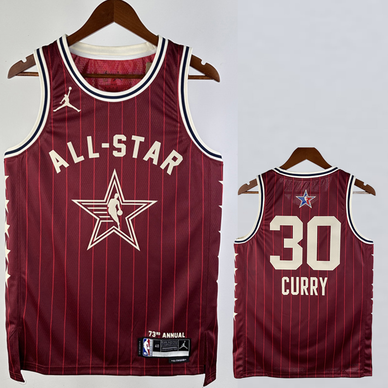 23-24 ALL-STAR CURRY #30 Red Top Quality Hot Pr...