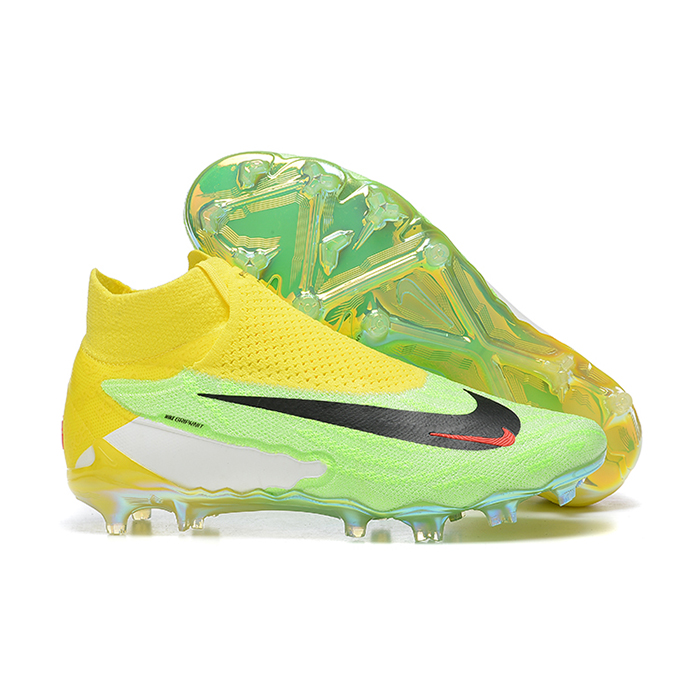 Phantom GX Elite FG High Soccer Shoes-Yellow/Green-8491239