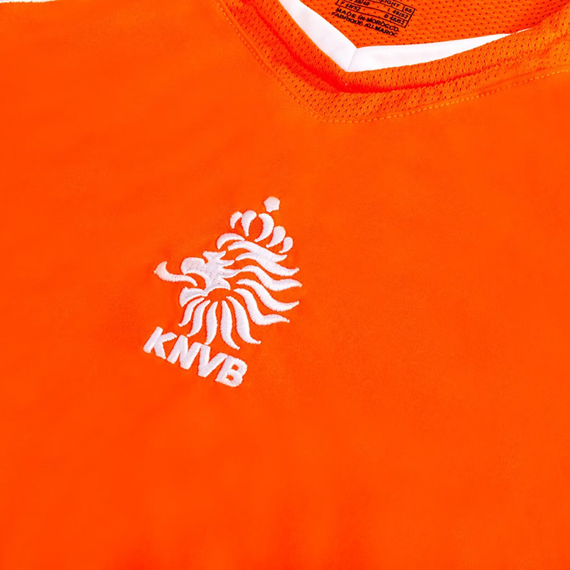 2004 Netherlands Home Retro Soccer Jersey