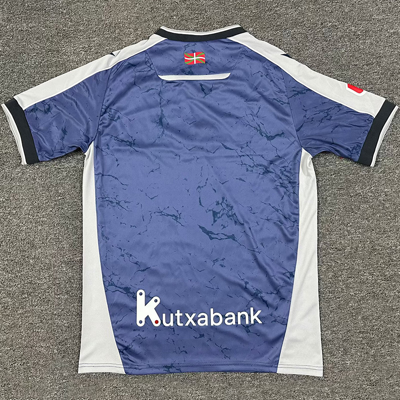 25-26 Real Sociedad Away Fans Soccer Jersey