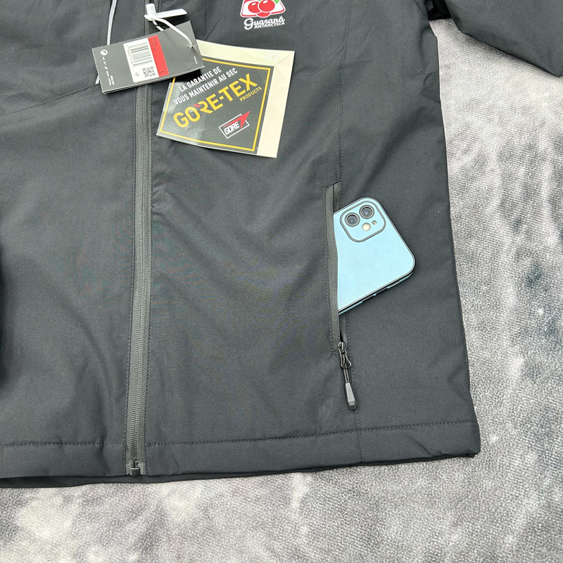 24-25 Brazil Velvet Thickened warm Black Outdoor Jackets #103加绒冲锋衣