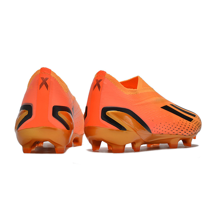 X Speedportal+ FG Soccer Shoes-Orange/Black-9922019