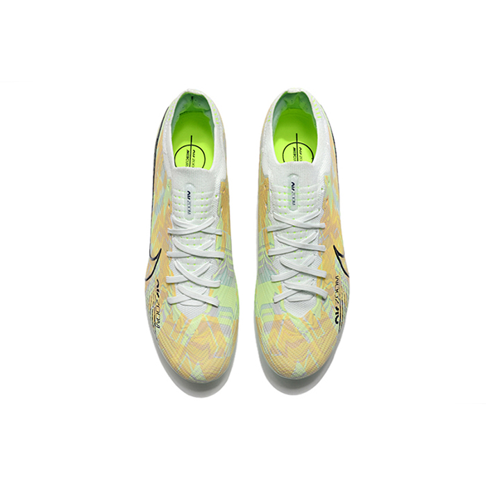 Air Zoom Mercurial Vapor XV Elite AG Soccer Shoes-Green/Yellow-9920486